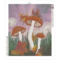 Sparkly Selections Mushrooms and Fairy - Local Utah Artist Rachel H. Diamond Painting Kit