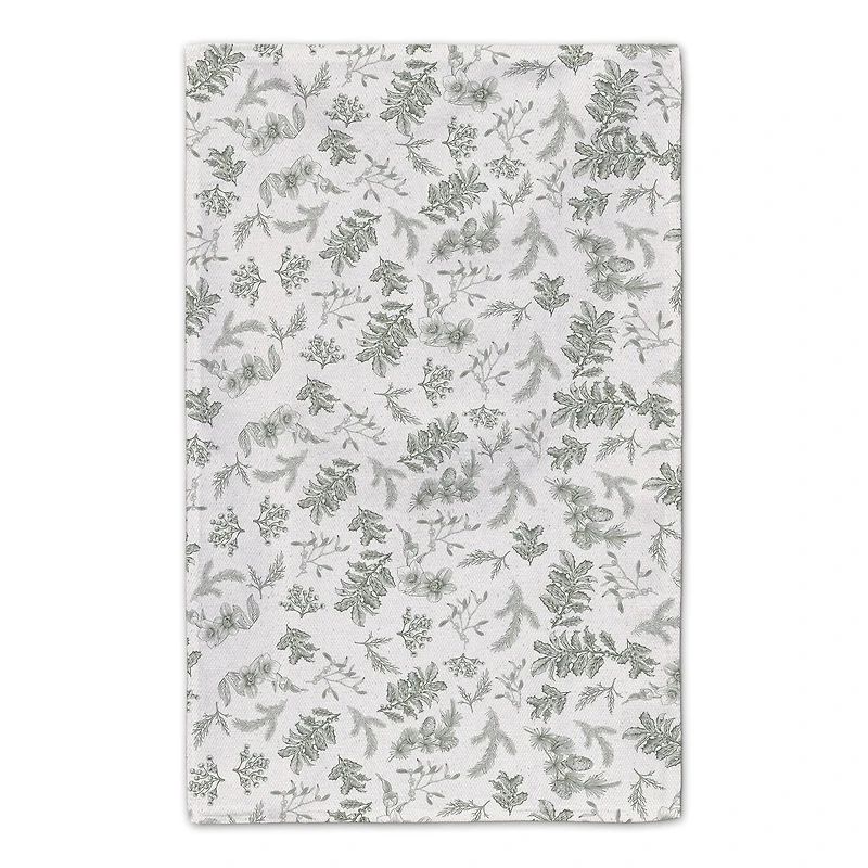 Merry & Bright Wreath Tea Towel Set