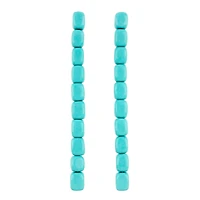 Turquoise Reconstituted Howlite Potato Beads by Bead Landing™