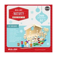 Works of Ahhh... Wood Painting Kit - Nativity
