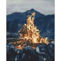 Crafting Spark By The Fire  Diamond Painting Kit