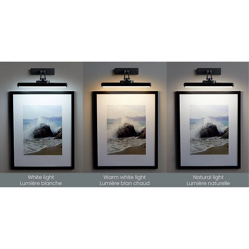 Rechargeable LED Wall-Mounted Gallery Light by Studio Décor