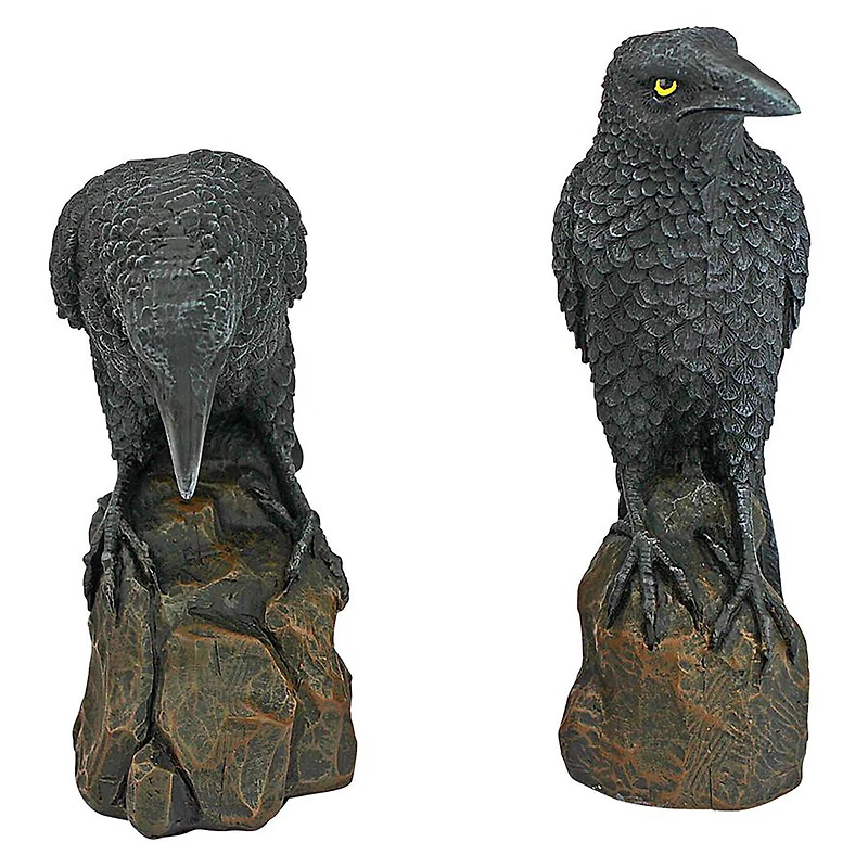 Design Toscano 6" Mystic Night Raven Statues