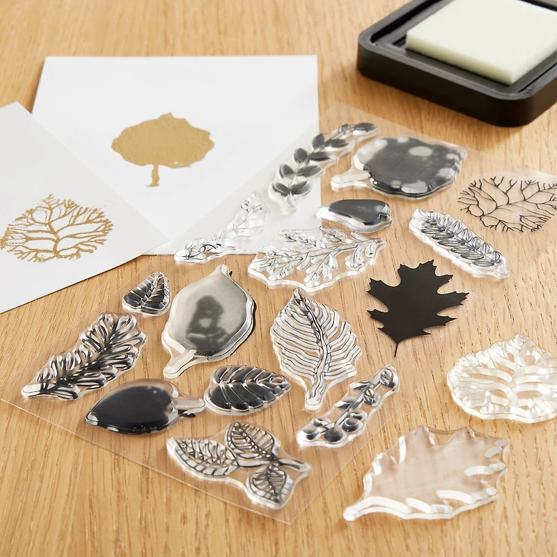 Leaves Clear Stamps by Recollections™