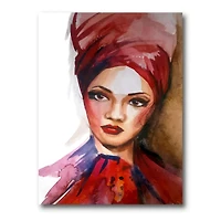 Designart - Portrait of Young African American Woman I