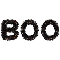 18" Lit Boo Sentiment Outdoor Halloween Sign