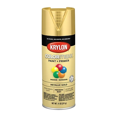 Krylon® COLORmaxx™ Metallic Paint + Primer