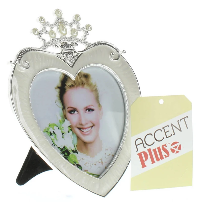 Crown Heart 3" x 3" Frame