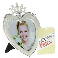 Crown Heart 3" x 3" Frame