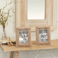 2 Pack Light Brown Wood 5" x 7" Frame