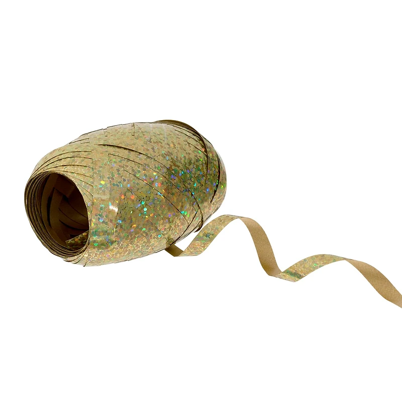 66ft. Holographic Gold Ribbon Keg By Celebrate It™