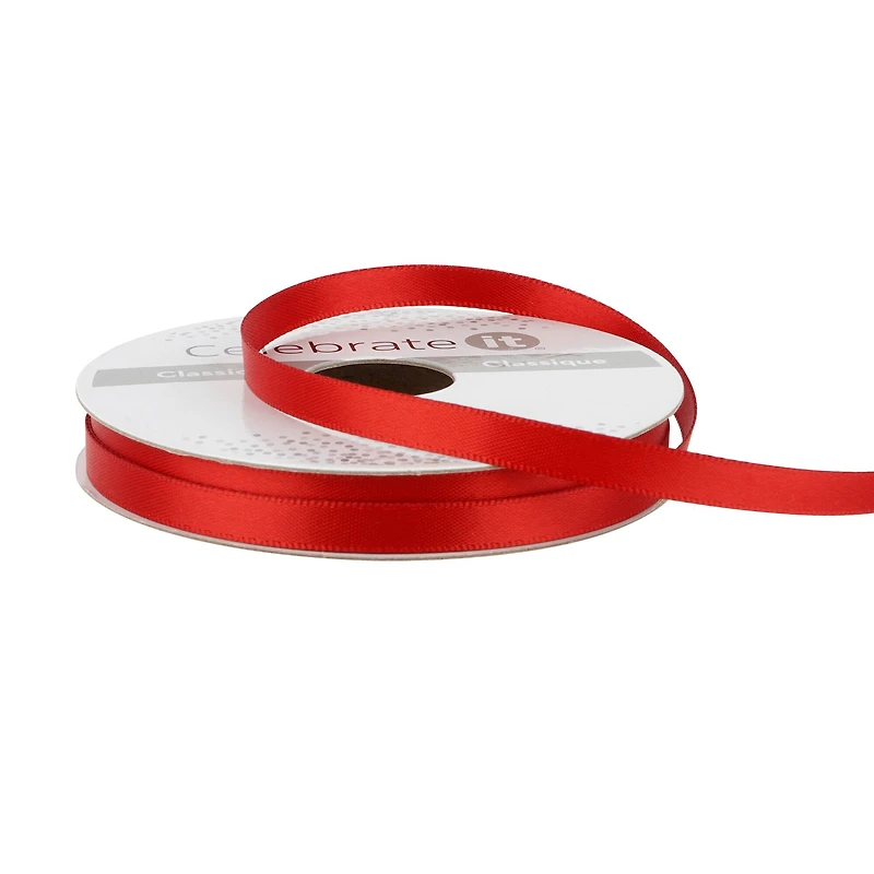 1/4" x 10yd. Satin Ribbon by Celebrate It