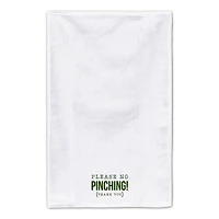 Please No Pinching Stripes 2 Tea Towel Set of 2