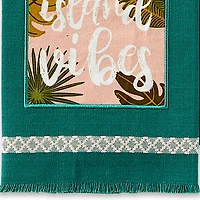 DII® Island Tropics Embellished Dish Towels, 3ct.