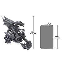 Design Toscano Biker Dragon on Skeleton Chopper Statue