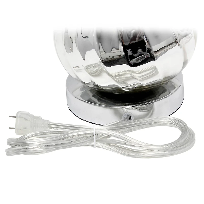 Lalia Home 20.5" Kissy Pear Table Lamp with Fabric Shade