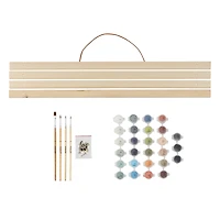 20" x 16" Mountains Sky Paint-by-Number Kit with Wood Display Hanger by Artist's Loft®