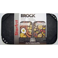 THE ROCK by Starfrit 10.6" x 19.5" Reversible Grill Griddle