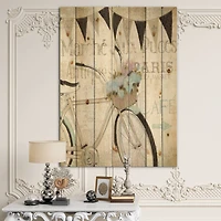 Designart - French Bicycle Flea Market I