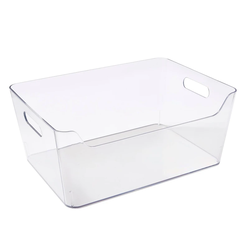 Large Clear Open Storage Bin by Simply Tidy
