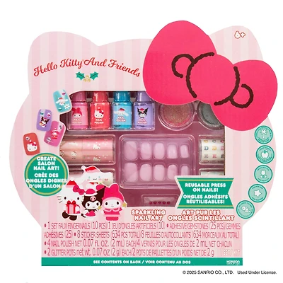 Hello Kitty® & Friends Sparkling Holiday Nail Art