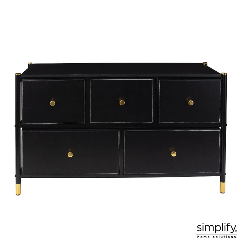 Simplify 5 Drawer Luxury Dresser