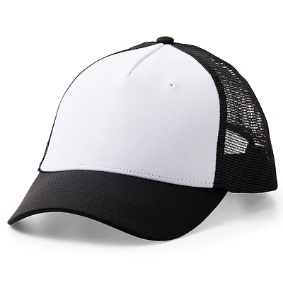 Cricut® Black/White Trucker Hat Blank