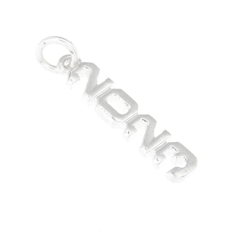 Silver Plated Year Charm by Bead Landing