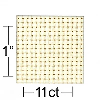 Essentials by Leisure Arts Cream 11ct. Aida Cloth, 30" x 36"