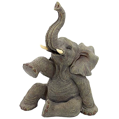 Design Toscano 20" Petey the Pint-Sized Elephant Garden Statue