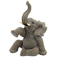 Design Toscano 20" Petey the Pint-Sized Elephant Garden Statue