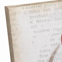 Oh Deer Christmas Here Canvas Wall Art