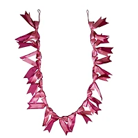 6ft. Pink Satin Bow Garland by Ashland®
