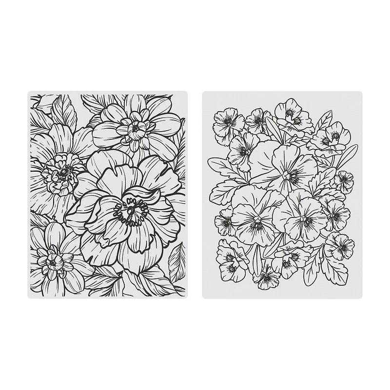 Floral Embossing Folders Set by Recollections™