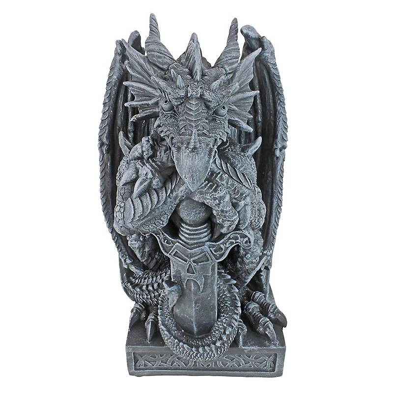 Design Toscano Sword, the Arthurian Dragon Statue