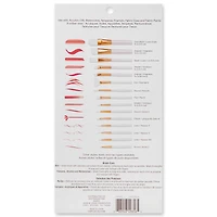 White Taklon 15 Piece Brush Pack by Craft Smart®