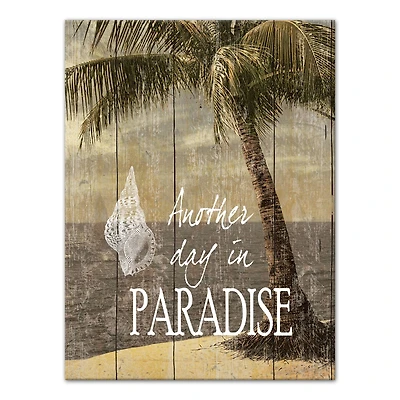 Another Day In Paradise 12" x 16" Canvas Wall Art