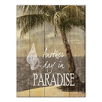 Another Day In Paradise 12" x 16" Canvas Wall Art