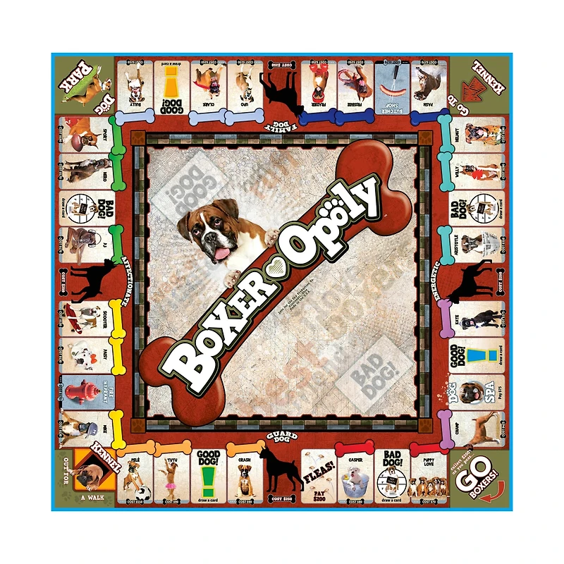 Late For The Sky Boxer-Opoly™ Board Game