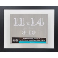 8 Pack: Black 11" x 14" Float Frame, Belmont by Studio Décor®