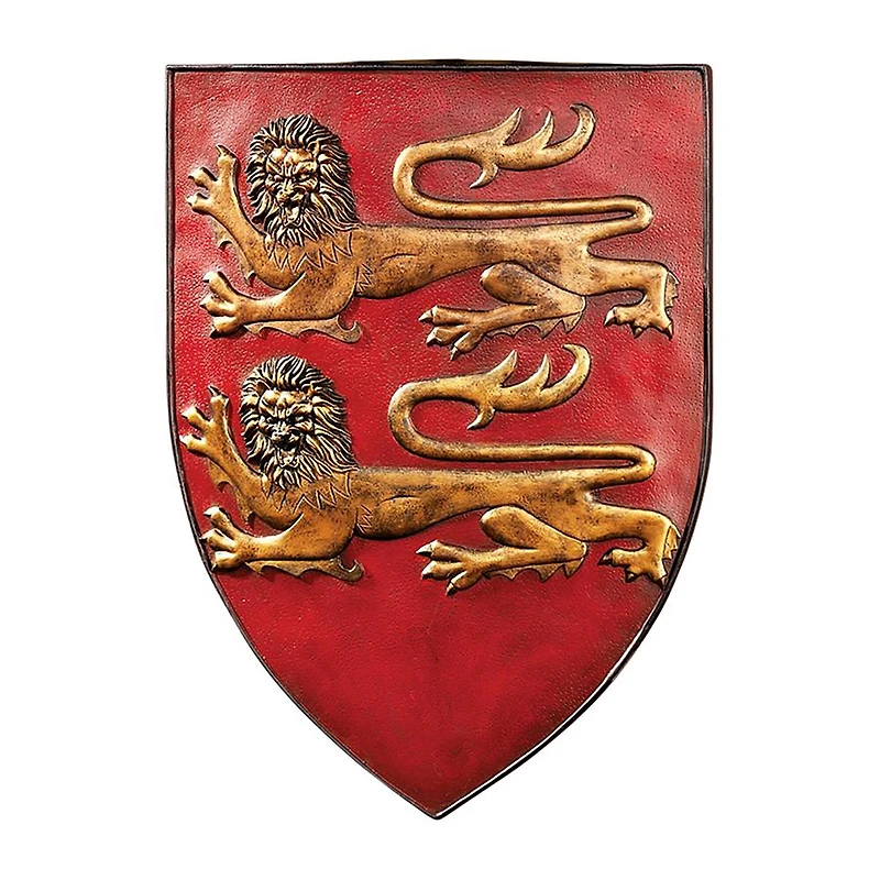 Design Toscano William of Normandy Grand Arms of France Wall Shield