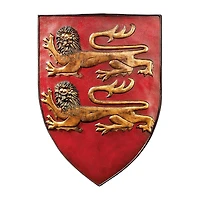 Design Toscano William of Normandy Grand Arms of France Wall Shield