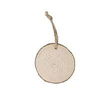 4" Rustic Round DIY Pinewood Ornaments, 5ct. by Ashland®