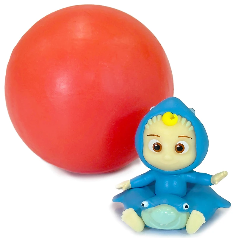 SOAPrize® Skipper JJ, Shark JJ, & Ballerina CeCe Kids Soap Balls with Toys