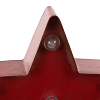 Glitzhome® 7" Marquee LED Star Stocking Holder Set