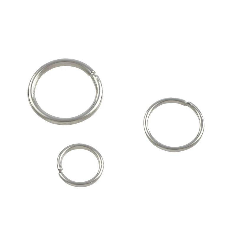 Rhodium Jump Rings by Creatology™