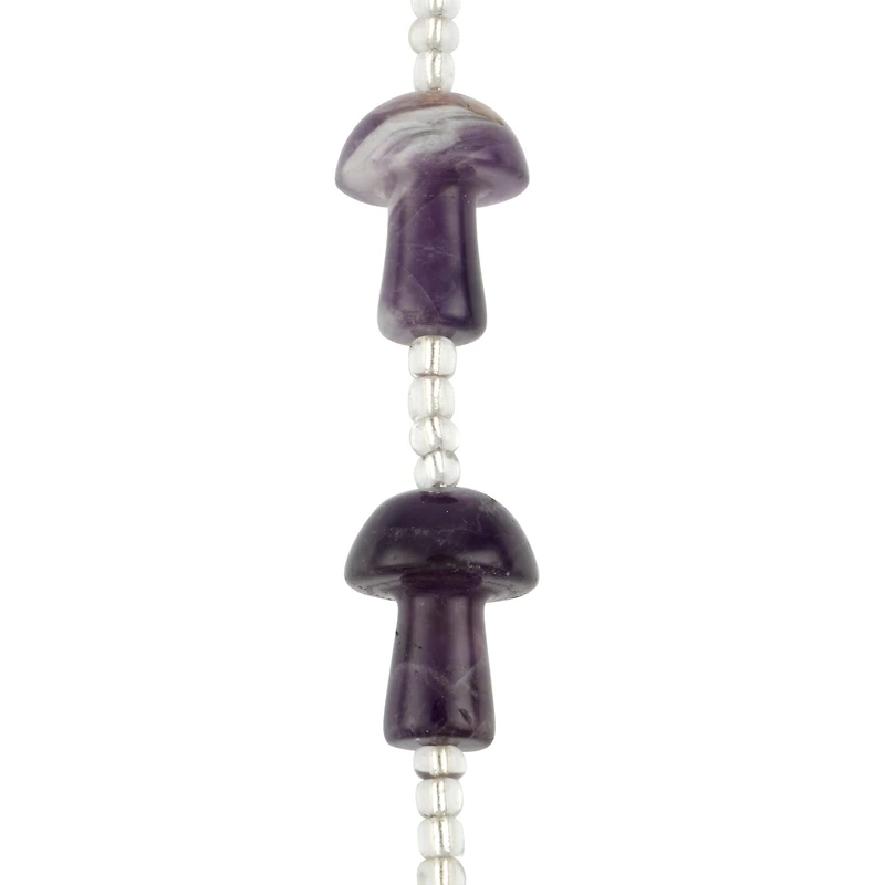 Amethyst Mushroom Beads, 20mm by Bead Landing™