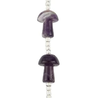 Amethyst Mushroom Beads, 20mm by Bead Landing™