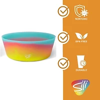 Silipint® 18oz. Aqua & Aurora Silicone Squeeze-A-Bowl Set