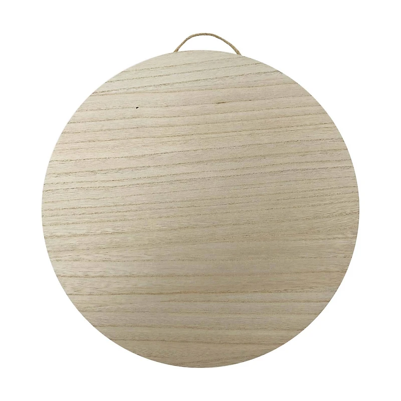 8 Pack: 15" Unfinished Round Plaque by Make Market®